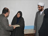 هیات رئیسه وکارکنان دانشگاه بناب با مادر شهیدان محمدی دیدار کردند.