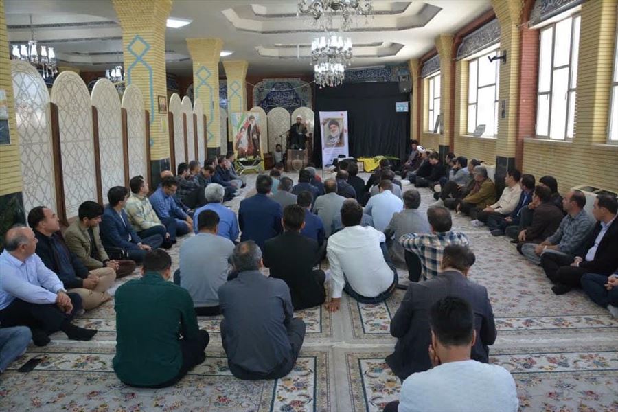 مراسم بزرگداشت شهید سید حسن نصرالله در دانشگاه بناب