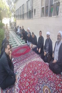مراسم عزاداری دانشگاهیان دانشگاه بناب در سوگ حضرت اباعبدالله الحسین (ع)